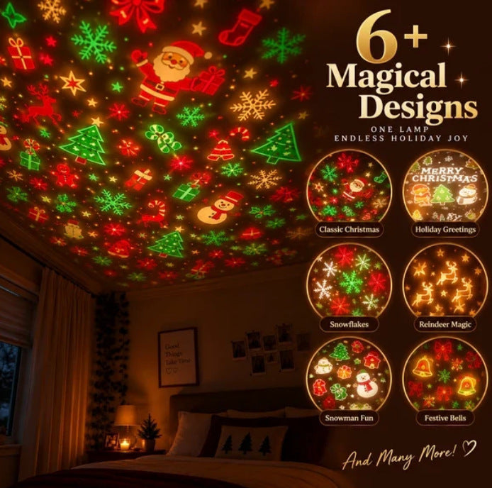 Christmas projection lamp